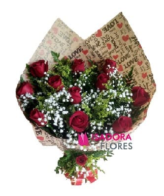 Buquê Rosas Love
