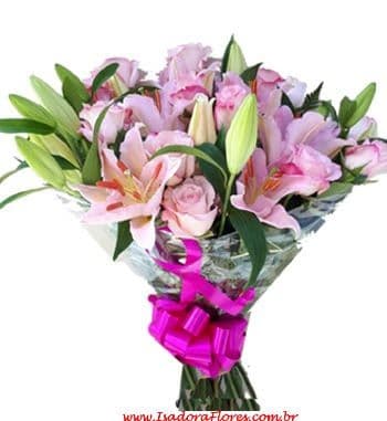 Rose com Lirios