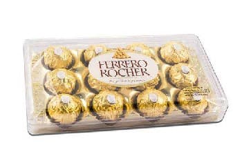 Caixa de Ferrero Rocher t12