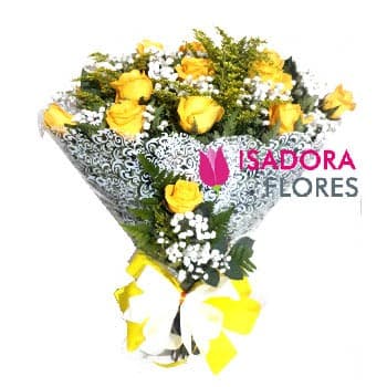 Buquê Rosas Amarelas