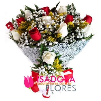 Buquê Duo 15 rosas