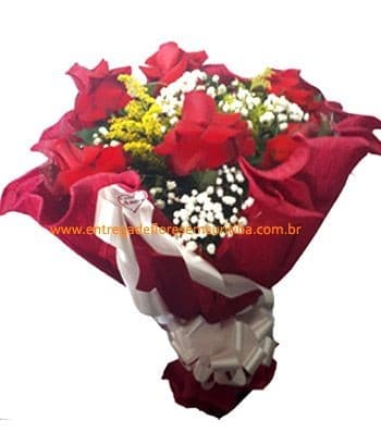 Crepe Red Rose