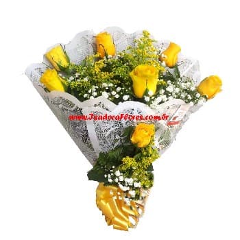 Buquê Rosas Amarelas