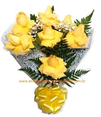 Buquê Rosas amarelas premium