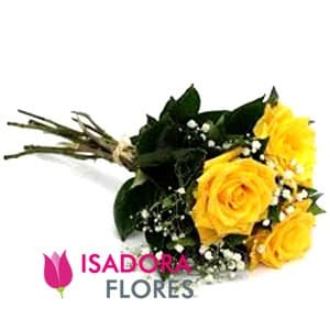 Buquê Rosas amarelas