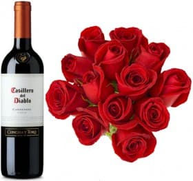 Rosas e Vinho