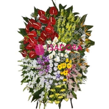 Coroa de Flores Esmeralda