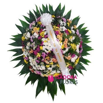 Coroa de flores do campo Especial