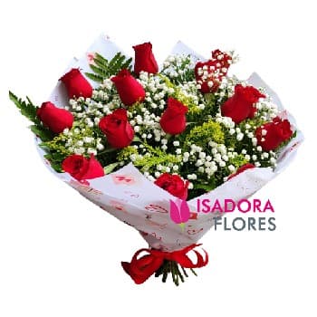 1 Dz de Rosas Vermelhas