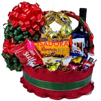 Cesta de Natal Guirlanda