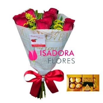 Buquê com Ferrero