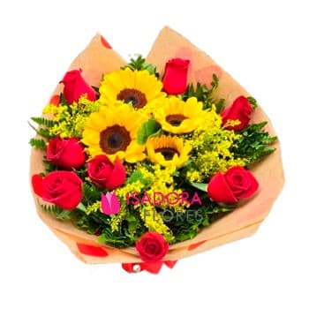 Love com Girassóis Holambra