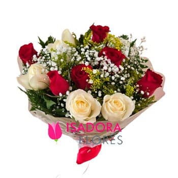 Duo com rosas