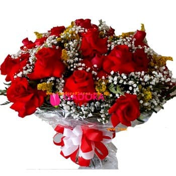 Buquê 30 Rosas Premium