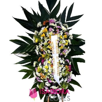 Coroa de Flores Margarida.