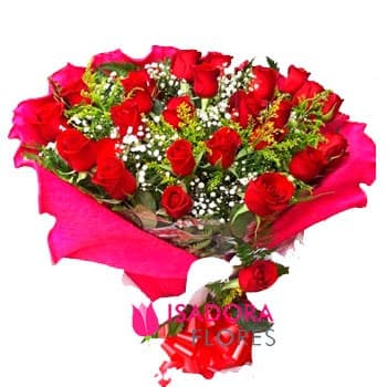 2 dz de Rosas decorado no crepom