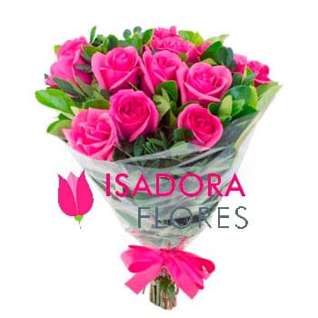 Buquê rosas cor de rosa