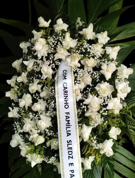 Coroa de Flores Paz