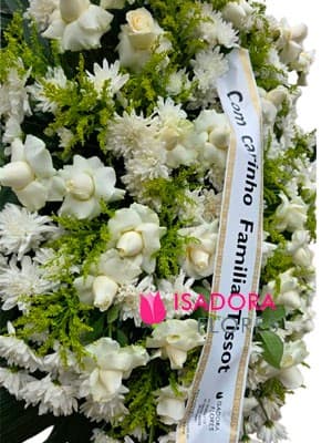 Coroa de Flores white