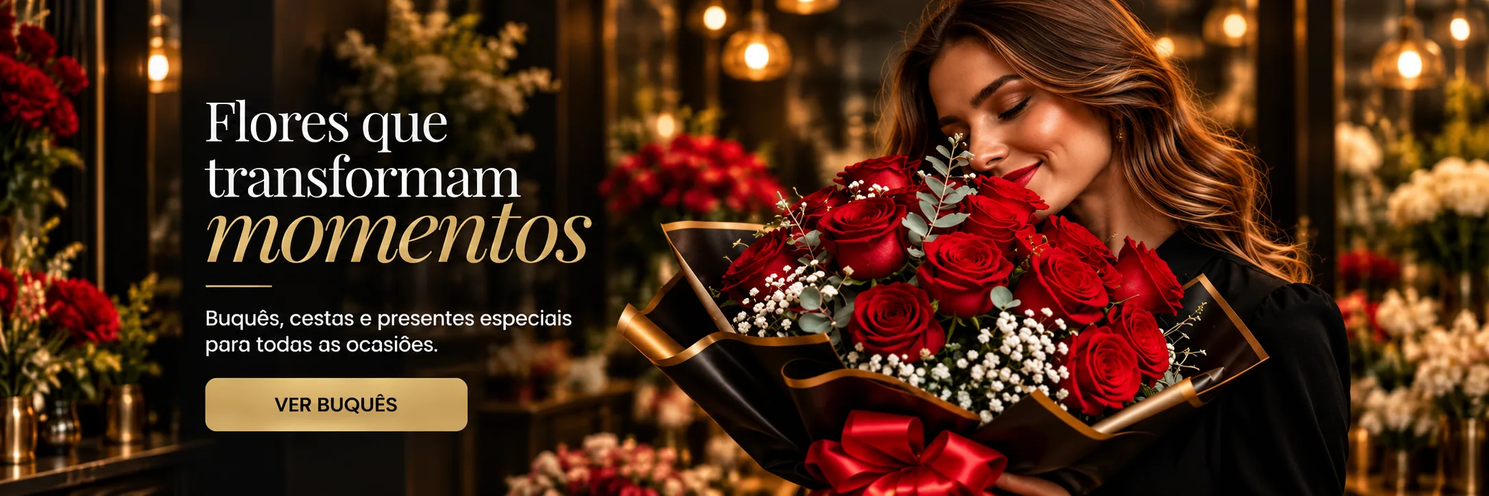 Flores que transformam momentos -- buquês, cestas e presentes especiais para todas as ocasiões
