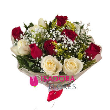 Duo com rosas
