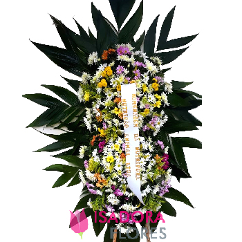 Coroa de Flores Margarida.