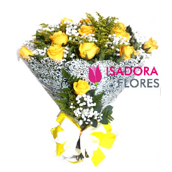 Buquê Rosas Amarelas