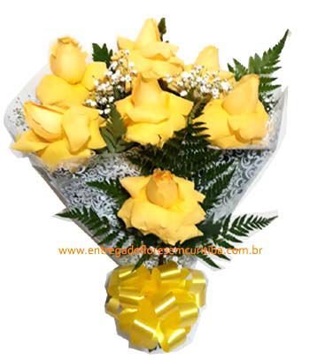 Buquê Rosas amarelas premium