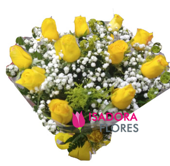 Buquê Rosas Amarelas