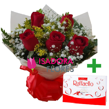 Buquê com Raffaello