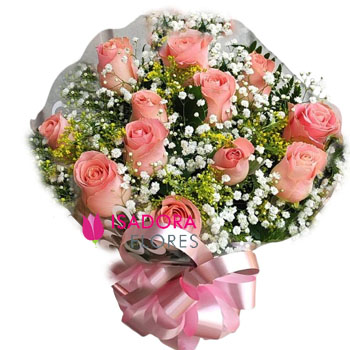 Buquê cor de rosa