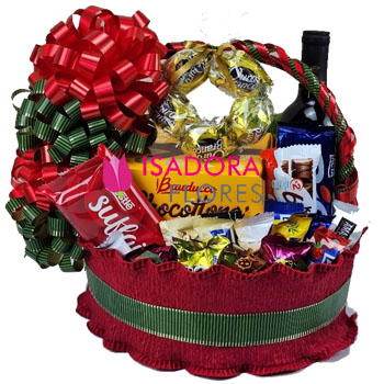 Cesta de Natal Guirlanda