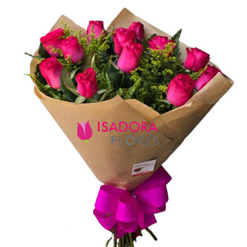 Buquê de rosas cor de rosa
