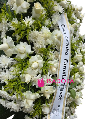 Coroa de Flores white