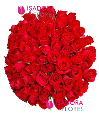 Surpreenda com 100 rosas